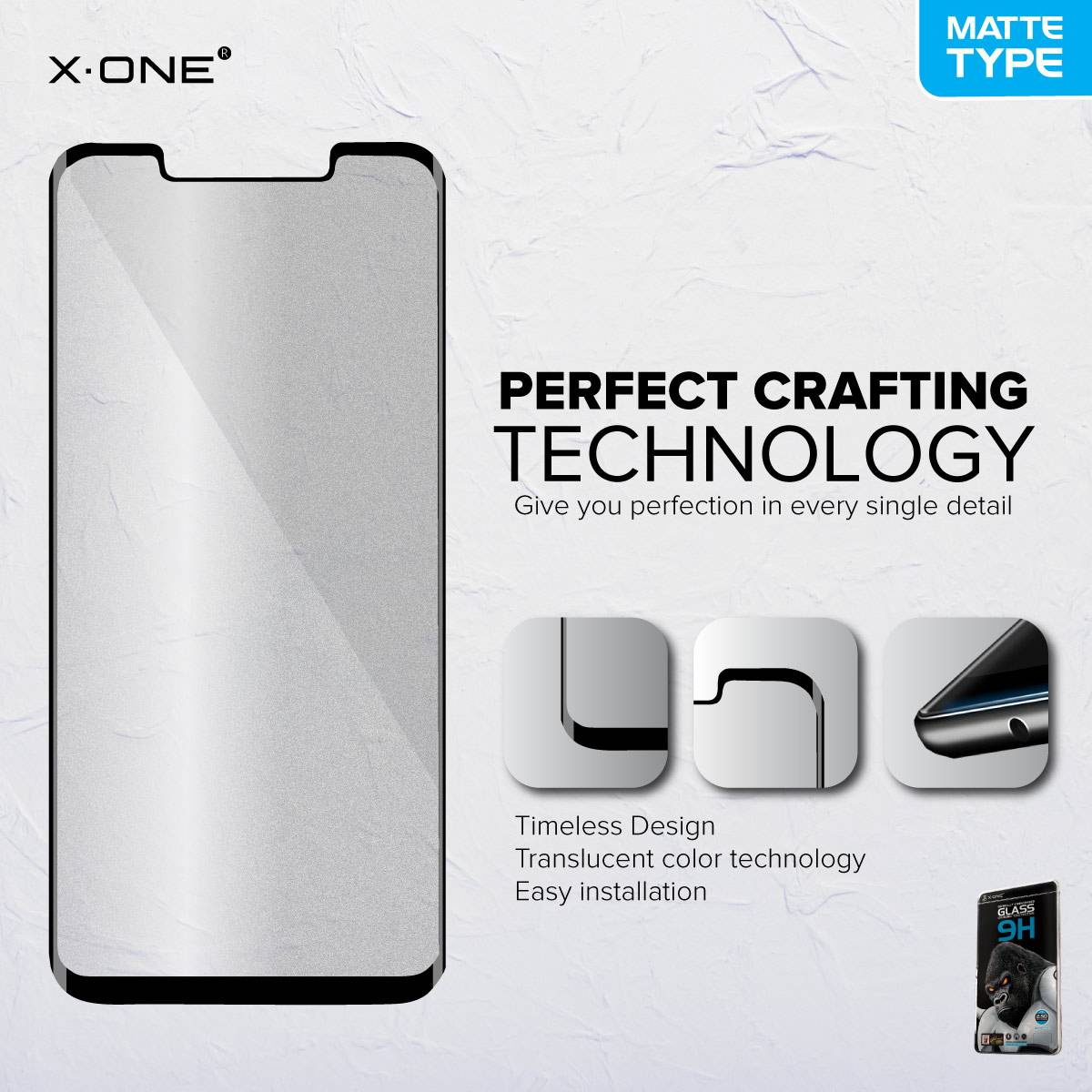 Apple iPhone 12 Pro Max / 12 / 12 Pro / 12 Mini X.One 9H Gorilla