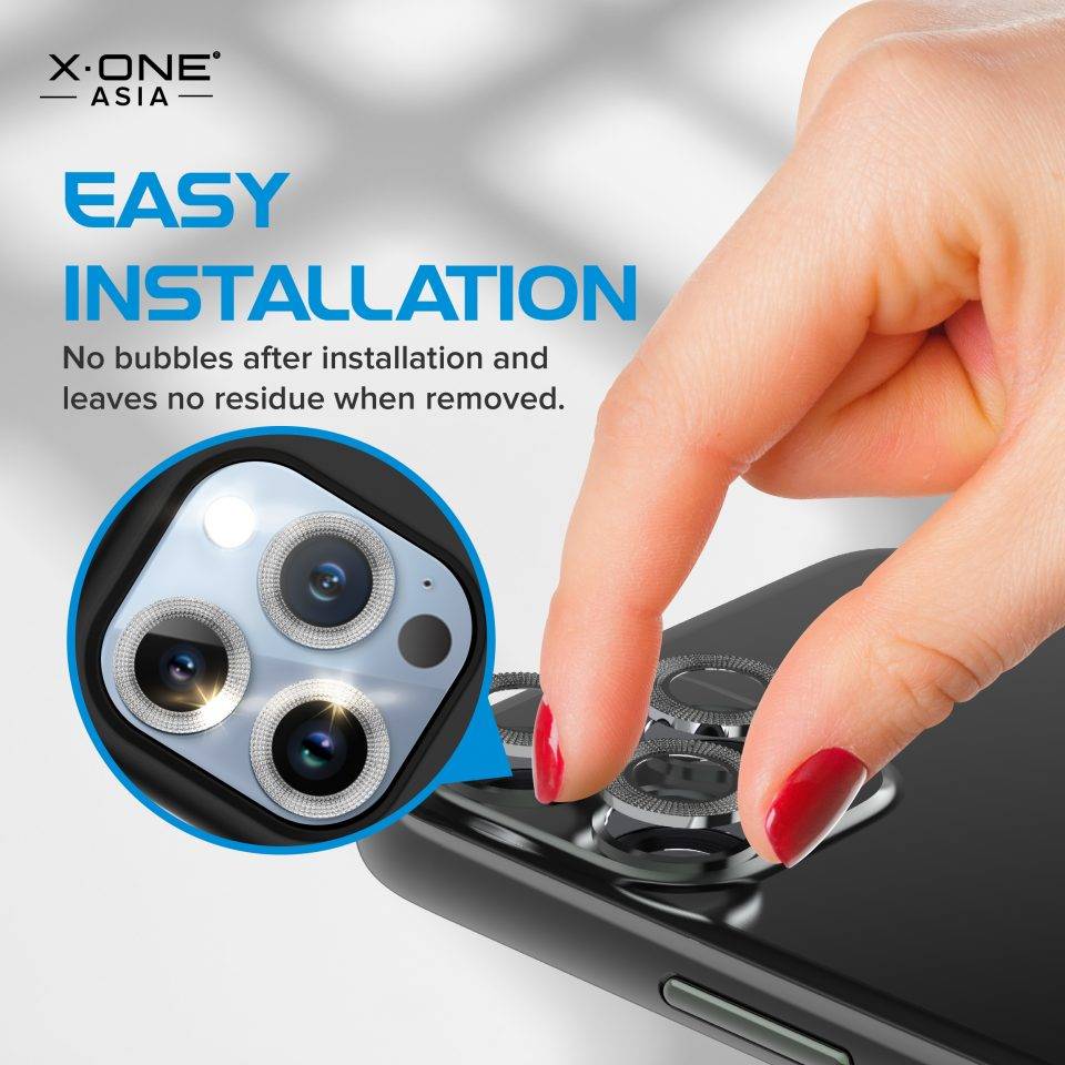 X.One Camera Armor Lens Protector for iPhone 13 Pro Max / 13 Pro X