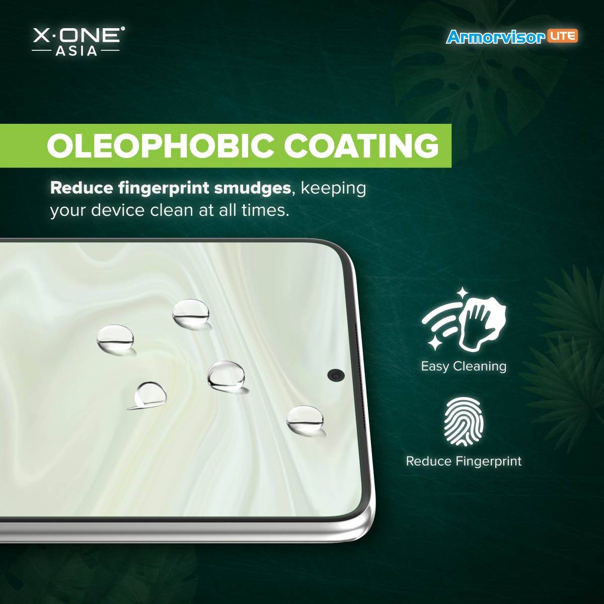 X.One Armorvisor Lite ( Clear HD ) For Android Over 8000+ Models