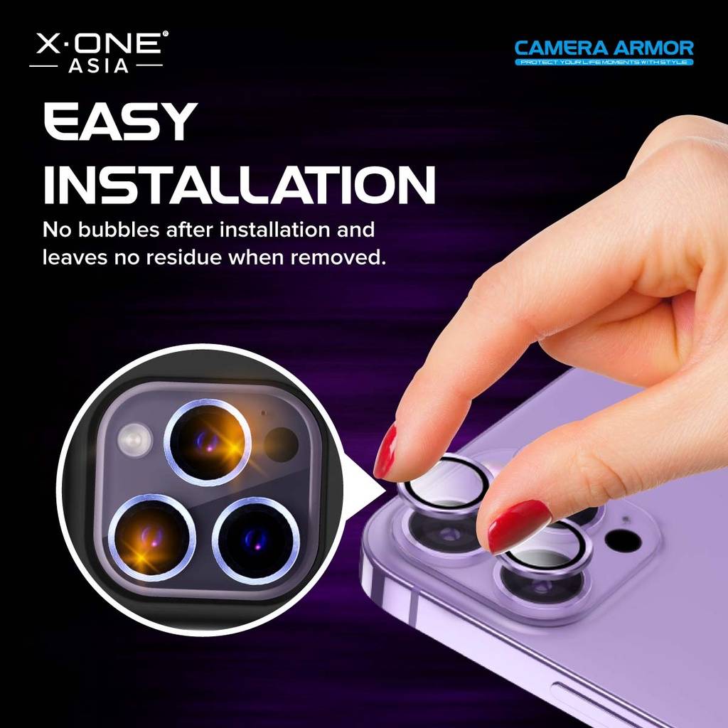 X.One Camera Armor Lens Protector for Apple iPhone 15 / 15 Plus / 15